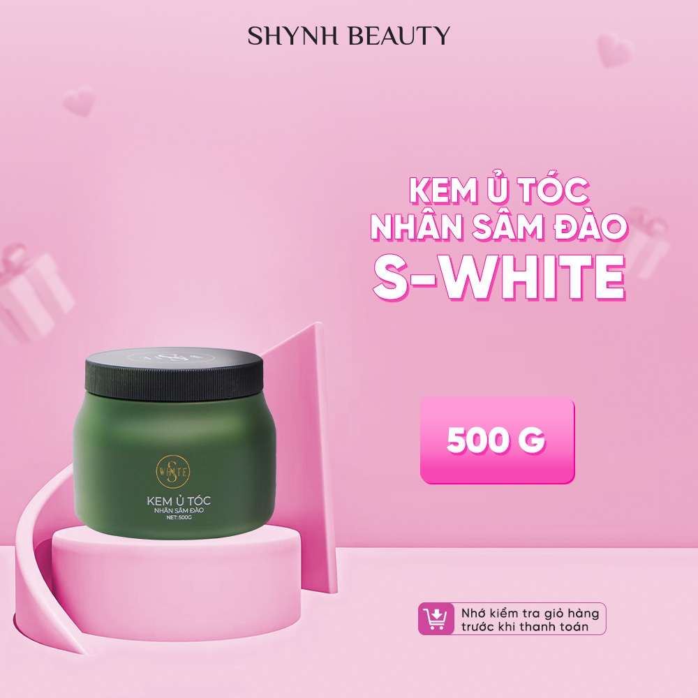 Kem Ủ Tóc Nhân Sâm Đào SWhite làm tóc chắc khỏe 500g [MẪU MỚI]