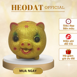 Lợn đất tiết kiệm mini, ống heo Pi truyền thống size nhỏ cute, dễ thương, nhiều màu sắc