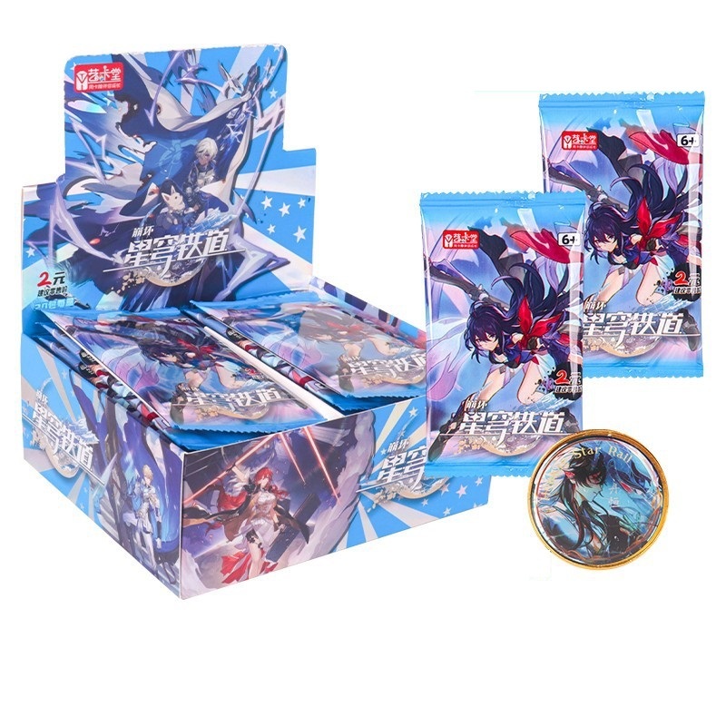 Hộp Thẻ Bài Game Honkai Star Rail ảnh thẻ nhân phẩm ngẫu nhiên chibi xinh xắn giá rẻ
