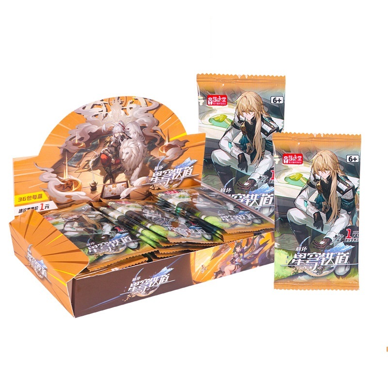 Hộp Thẻ Bài Game Honkai Star Rail ảnh thẻ nhân phẩm ngẫu nhiên chibi xinh xắn giá rẻ