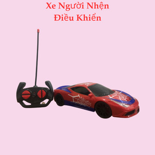 Ô tô điều khiển từ xa Spiderman xe điều khiển người nhện di chuyển 4 chiều tốc độ cao thiết kế đẹp mắt
