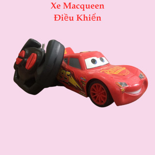 Đồ Chơi Xe MacQueen Điều Khiển Từ Xa Di Chuyển Siêu Tốc, Đèn Siêu Pha Sáng, Màu Cam Bắt Mắt