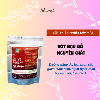 Bột đậu đỏ nguyên chất CoCo 1kg dưỡng ẩm cho da,đắp mặt tắm trắng dưỡng da hỗ trợ ngăn ngừa mụn hiệu quả COCO