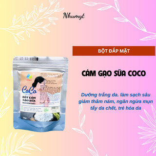 Bột cám gạo sữa CoCo nguyên chất làm đẹp dưỡng da,bột cám gạo sữa non handmade