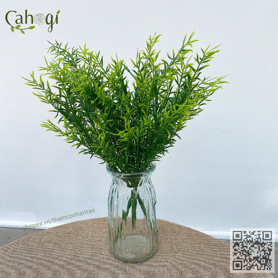 Cây nhựa PVC - Khuynh Diệp Bạch Đàn Trang Trí Lá To