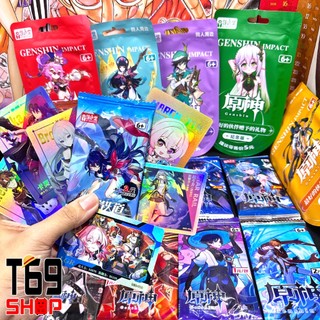 Pack nhân phẩm, gói ảnh thẻ nhân phẩm game Genshin Impact và Honkai Star Rail mẫu mới siêu rẻ