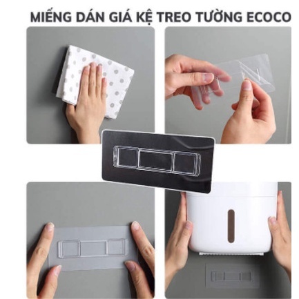 Miếng dán ECOCO thay thế loại E1804 - miếng dán kệ siêu chắc chắn miếng dán chịu lực chống thấm nước