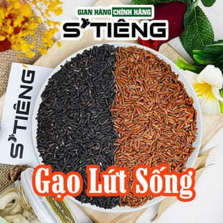 500Gr Gạo Lứt (Lức) Huyết Rồng Hạt Sống STIÊNG Ăn Giảm Cân, Dẻo, Thơm