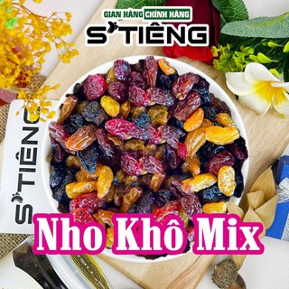 Nho Khô Mix Màu STIENG Chua Ngọt