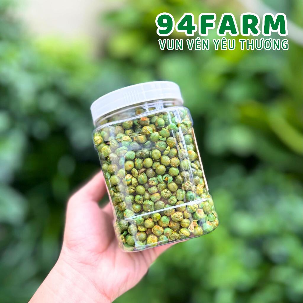 Đậu Hoà Lan Tỏi Ớt Hũ 450 gam 94Farm Thơm thơm Giòn giòn Ăn siêu cuốn