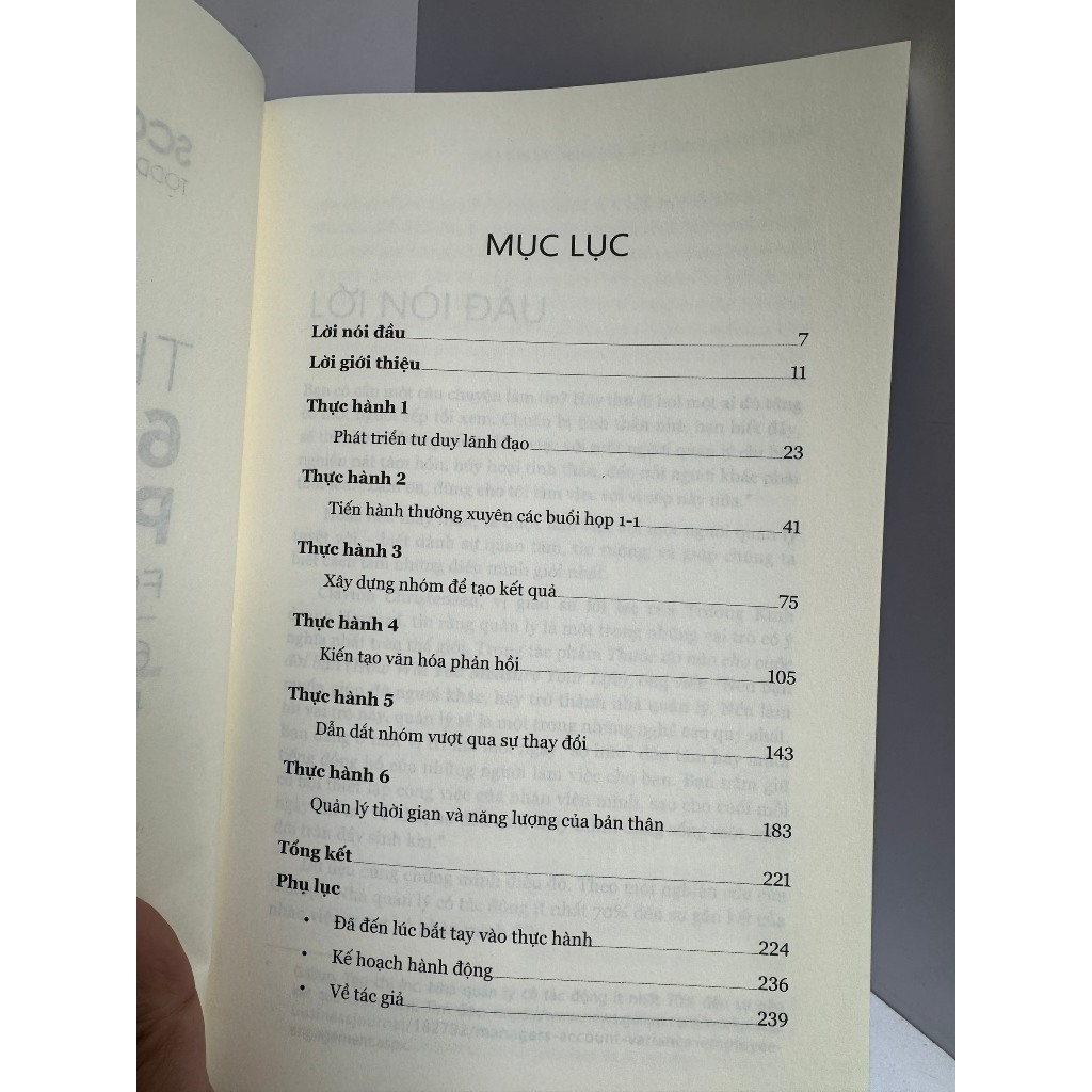 Sách -  6 thực hành thiết yếu để quản trị đội ngũ - Scott Jeffrey Miller, Todd Davis, Victoria Roos Olsson