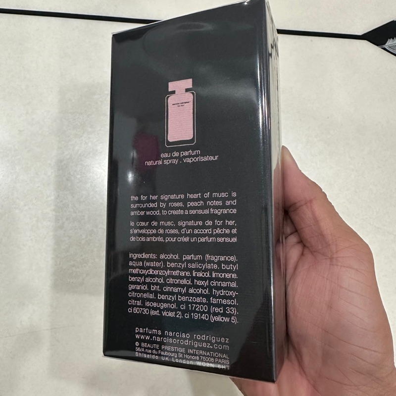 Nước hoa Narciso Rodriguez For Her EDP 100ml full seal