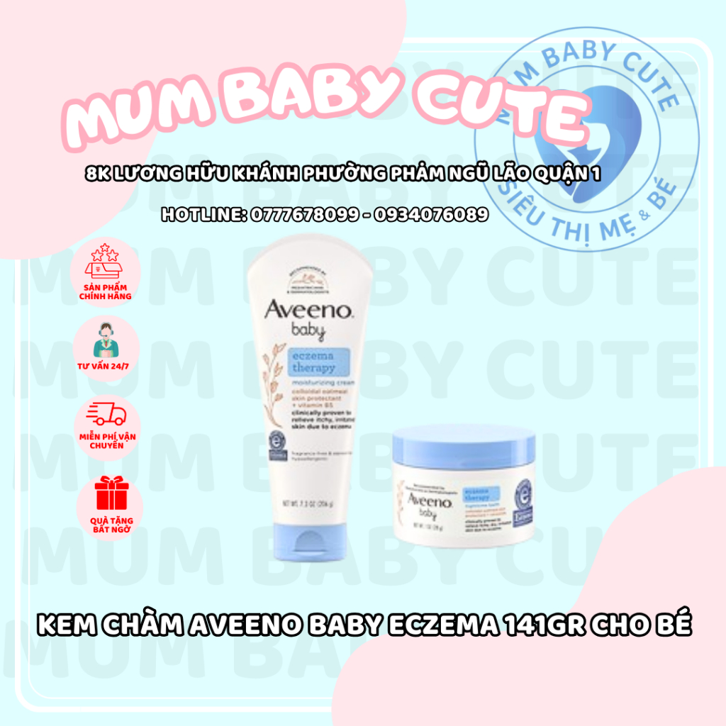 Kem chàm Aveeno Baby Eczema 141gr cho bé