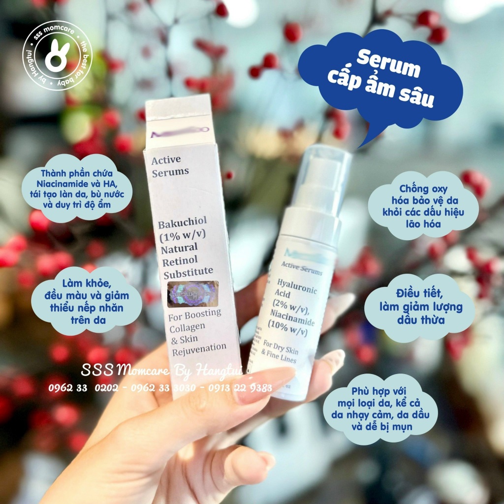 Serum hoạt tính cấp ẩm Moogoo Niacinamide 10% 25ml