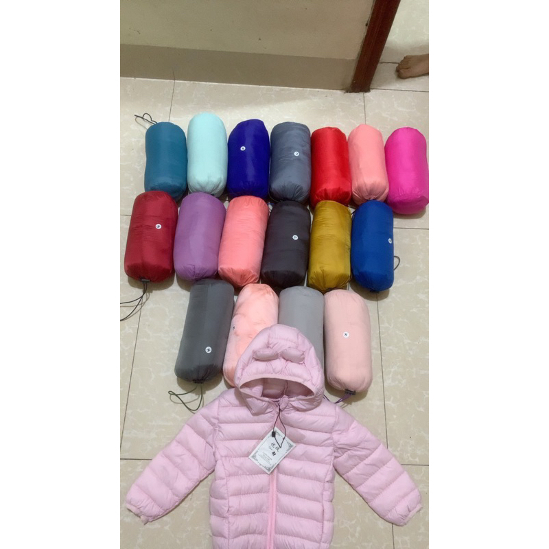 Áo phao trần bông siêu nhẹ cho bé