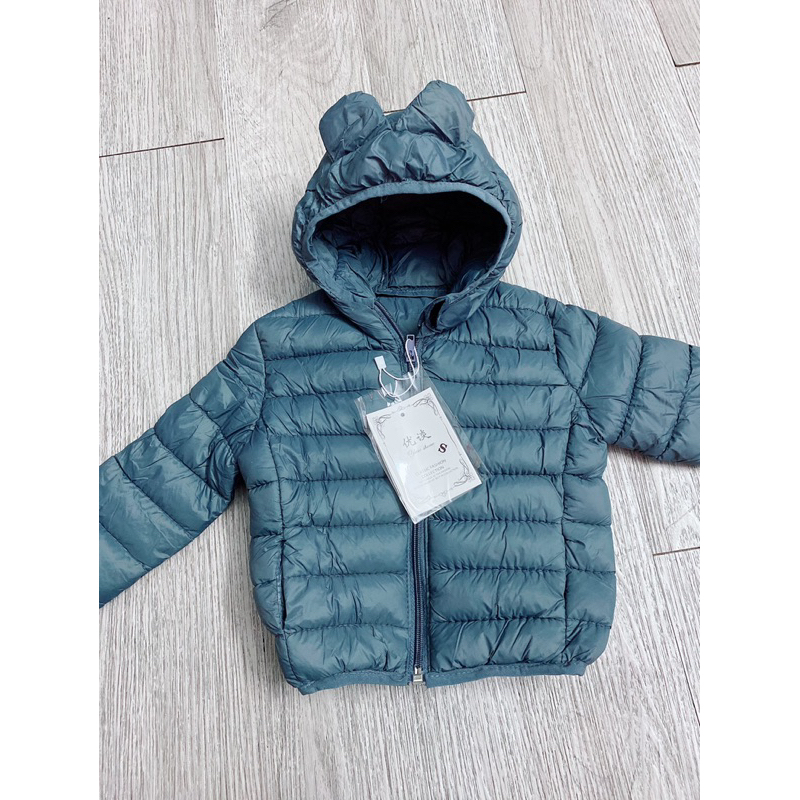 Áo phao trần bông siêu nhẹ cho bé