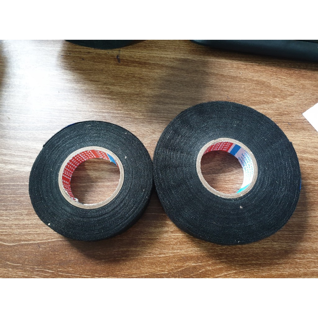 Băng Keo Dính Vải chịu Nhiệt Chuyên Quấn Dây Điện Ô Tô giá 1 cuộn