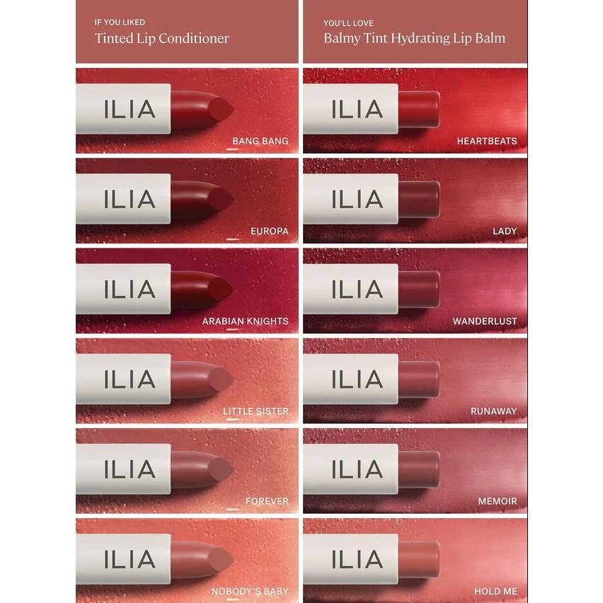 Ilia - son Dưỡng Môi Balmy Tint Hydrating Lip Balm  4.4 g
