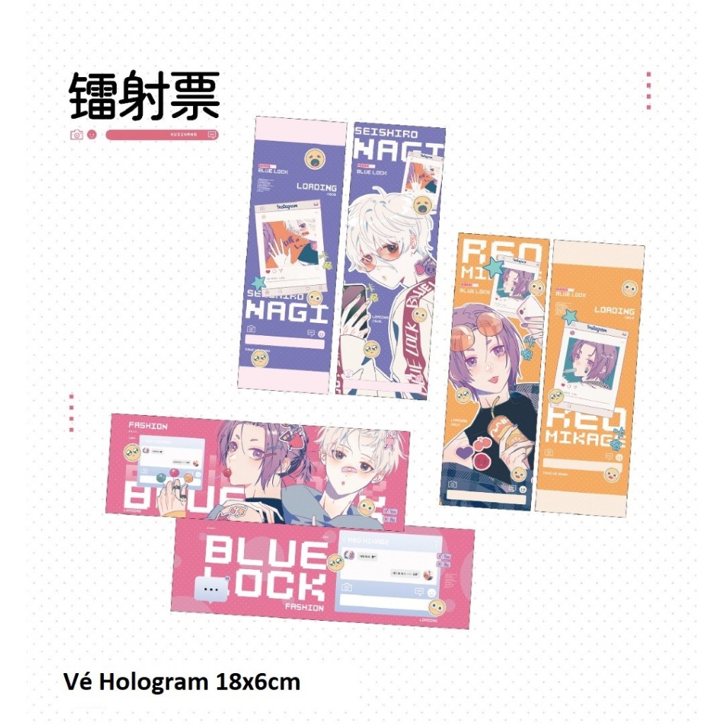 Bưu thiếp, pola, móc khóa Nagi Reo