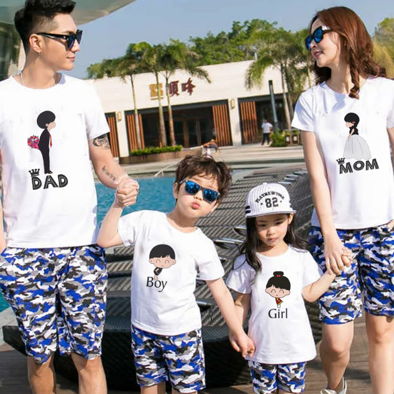 Áo Thun Cặp Đôi Gia Đình 3,4,5 Người Đi Chơi Du Lịch Biển Phong Cách Đám Cưới - KTQN TSHIRT AND UNIFORM