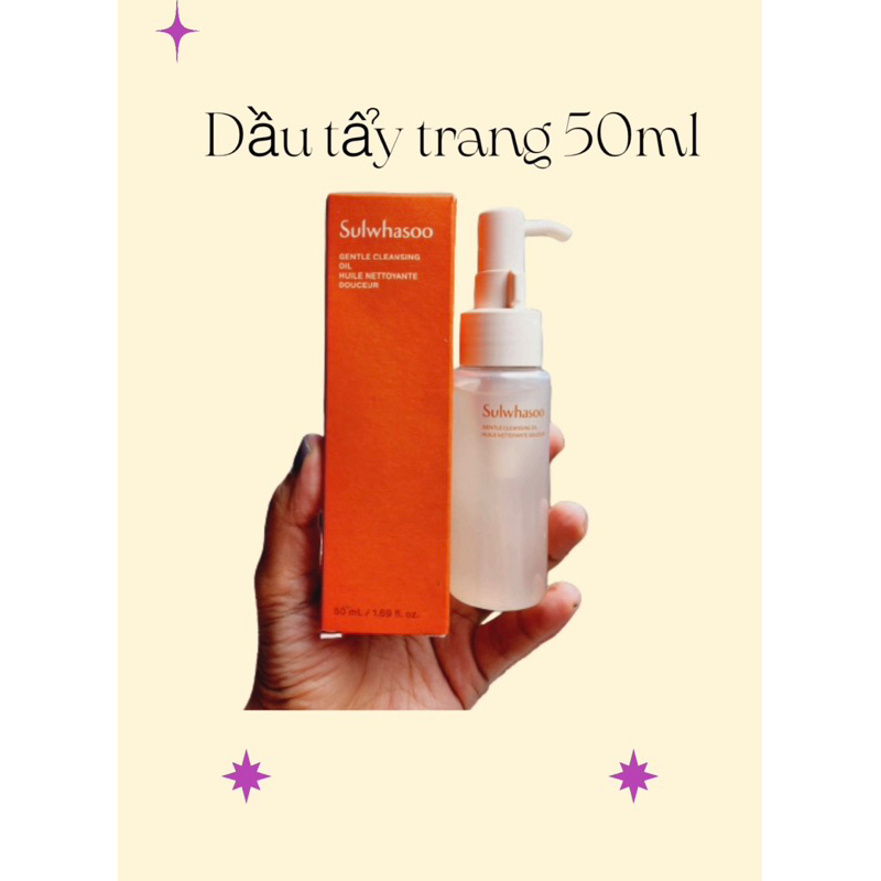 Gentle Cleansing Oil Sulwhasoo 50ml- Dầu Tẩy Trang Dịu Nhẹ Sulwhasoo