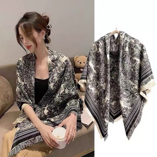 [SIÊU ĐẸP] Khăn Choàng Nữ Dày Cao Cấp ( 130*130), Khăn Quàng Cổ Nữ Cashmere Kiểu Dáng Thời Trang Mới Nhất - KCVUONG