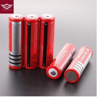 Pin sạc 18650 đỏ 3v7 dung lượng 6800mah
