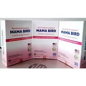 Mama Bird 5MTHF - Tăng thụ thai, chống dị tật thai nhi và giảm nguy cơ sảy thai