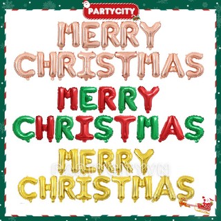 [ NOEL 2024] Bong bóng chữ MERRY CHRISTMAS trang trí giáng sinh, đồ trang trí noel, phụ kiện giáng sinh
