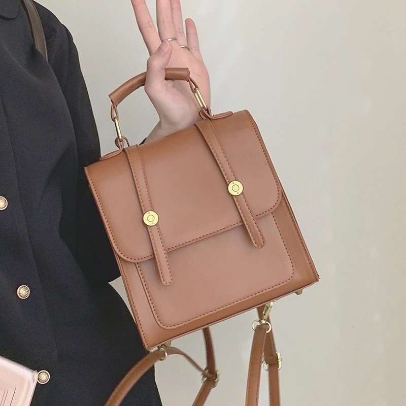 BALO MINI, balo vuông thời trang nữ, BALO ĐEO CHÉO VINTAGE CÁ TÍNH, balo da giá rẻ chất lượng cao