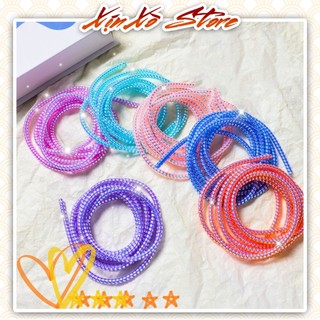 Vỏ Bọc Bảo Vệ Dây Cáp Sạc Màu Ngọc cao cấp dài 1m6, bảo vệ Cáp Sạc Toàn diện, chống đứng gãy - XỊN XÒ Store