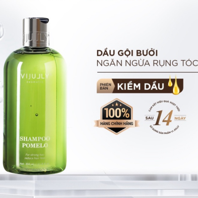 Dầu Gội Bưởi VIJULLY HCM VN Ngăn Rụng Tóc Chai 350ML [ HÀNG CHÍNH HÃNG ]