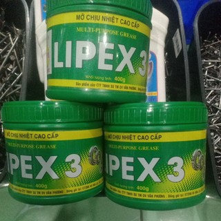 Mỡ bò chịu nhiệt Lipex3 hàng công ty