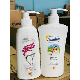 Sữa tắm dê sữa tắm con ngựa Familiar 450ml ✅ CHÍNH HÃNG✅ sữa tắm trắng mịn da hương thơm lưu dai không nhờn không rít 🥰🥰