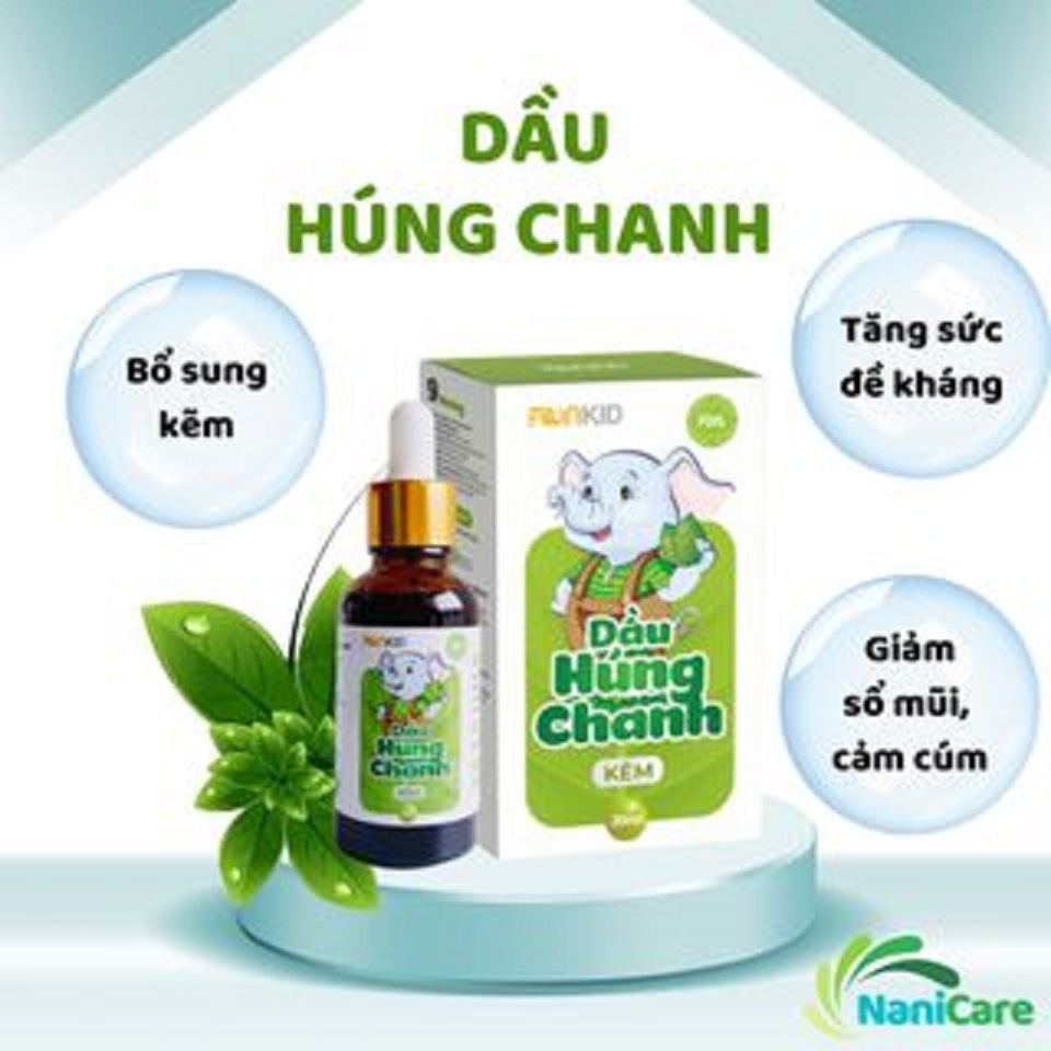 TINH DẦU HÚNG CHANH KẼM