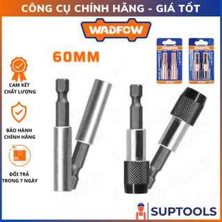 Bộ 2 đầu nối bắt vít kèm đầu thay nhanh WADFOW WSV2K01 WSV3K01 Bộ 2 đầu siết vít 60mm (Đồ nghề chính hãng)