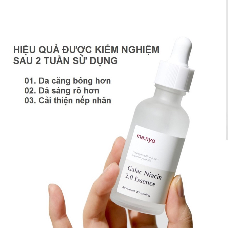 Tinh chất dưỡng sáng da Ma:nyo Manyo Galac Niacin 2.0 Essence 50ml