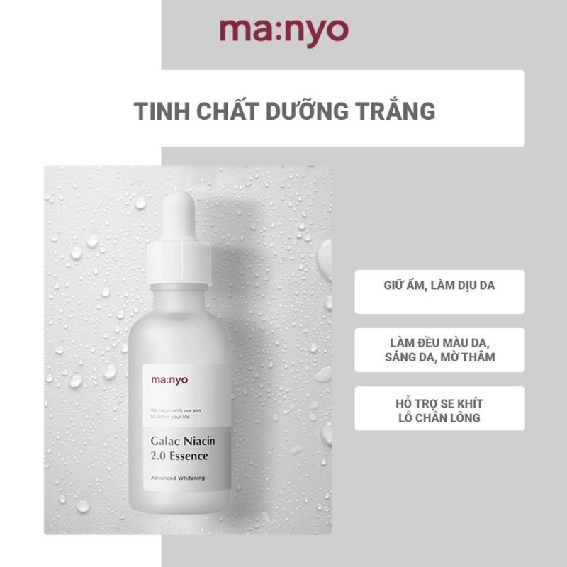 Tinh chất dưỡng sáng da Ma:nyo Manyo Galac Niacin 2.0 Essence 50ml