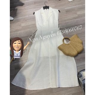 Đầm linen tưng