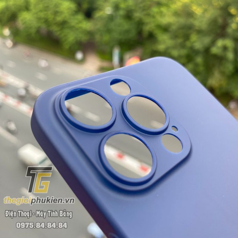 Ốp lưng lụa iPhone 15 Pro. iPhone 15 Pro Max chính hãng Memumi siêu mỏng 0.3mm