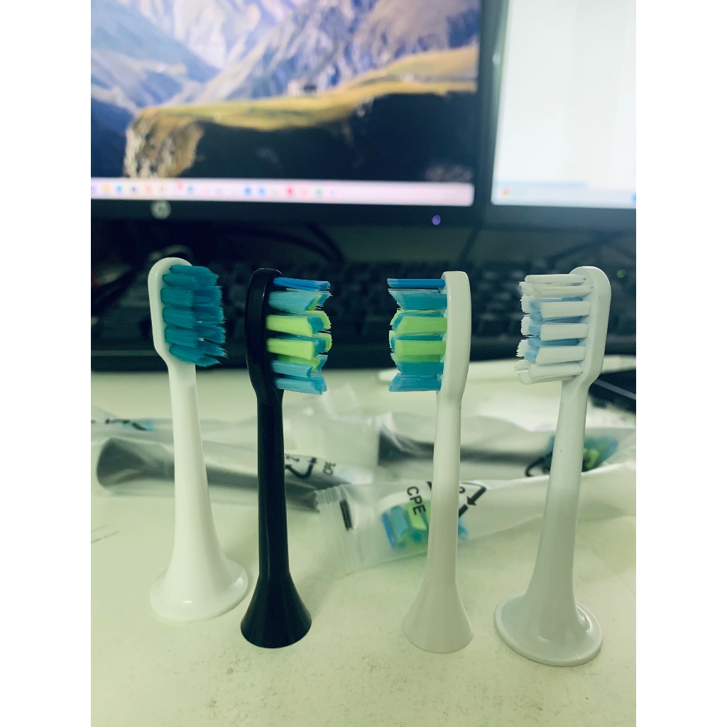 Sét 5 Đầu Bàn Chải Điện Thay Thế FOSSIO N300 / SONIC AE320