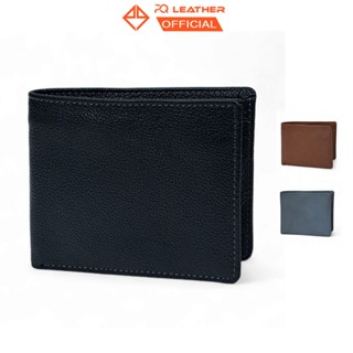 Ví nam da bò sáp hạt PQ Leather PV9 - Bảo hành 12 tháng, full box làm quà tặng
