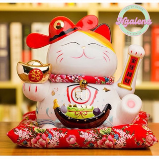 Mèo thần tài, mèo may mắn maneki neko - Vật phẩm phong thủy tài lộc