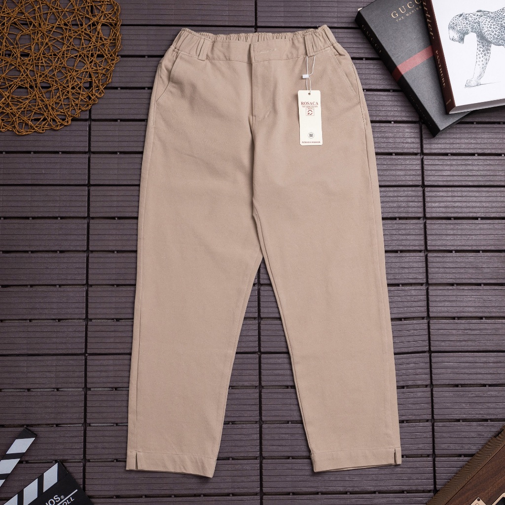🌟 (Giá Sỉ) Quần 9 Tấc KAKI Nữ Lưng Thun - Sự Kết Hợp Hoàn Hảo Giữa Thời Trang và Sự Tiện Lợi 🌟