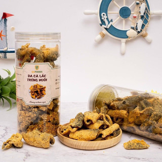 (FREESHIP)Da cá lắc trứng muối hũ 200GR