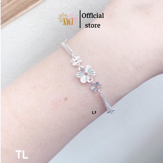 Lắc tay Bạc hình hoa. lắc xinh xắn. Bạc Xinh 92