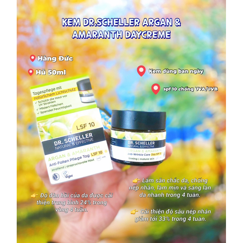 DƯỠNG DA 100% TỰ NHIÊN DR.SCHELLER
