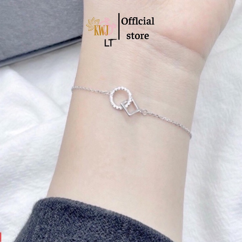 Lắc tay Bạc, mẫu đơn giản xinh xắn. Bạc Xinh 92
