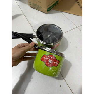 Nồi nấu bột cho bé - Nồi nấu cháo chống dính cho bé dày đẹp 14cm
