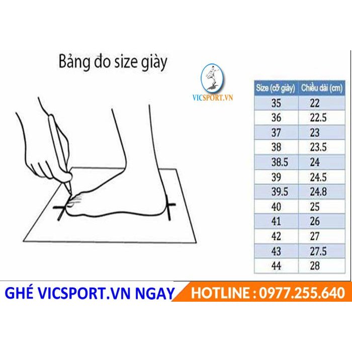 Giày Bóng Đá 3 Sọc 11 Pro GEET Chính Hãng Đế Trắng , Giày Đá Banh Sân Nhân Tạo - Vicsport